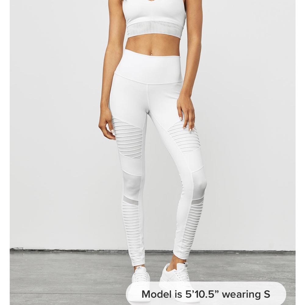Alo Yoga High Waist Moto Leggins